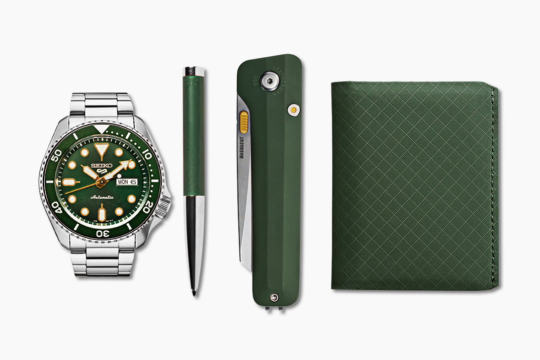 Carry todos os dias: elegância sempre -verde | Sumor