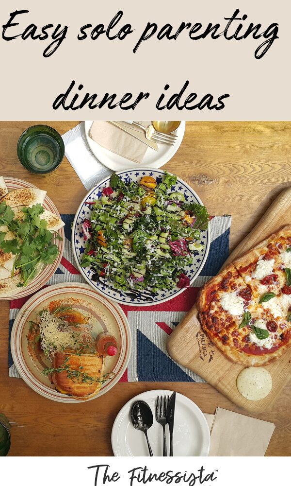 Idéias de jantar de paternidade solo fácil