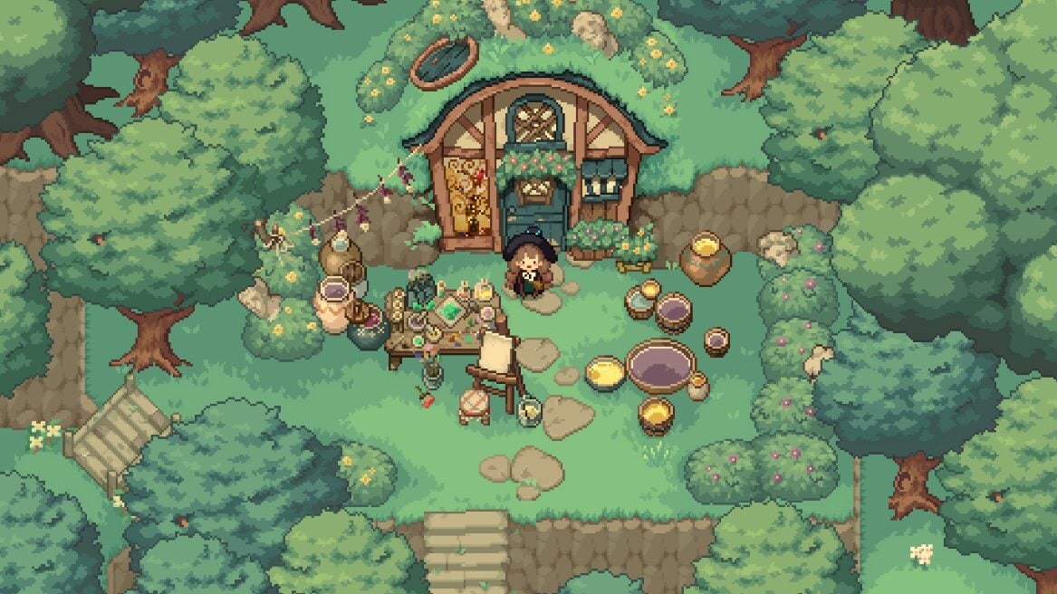 Little Witch in the Woods for PC lançam 4 de setembro