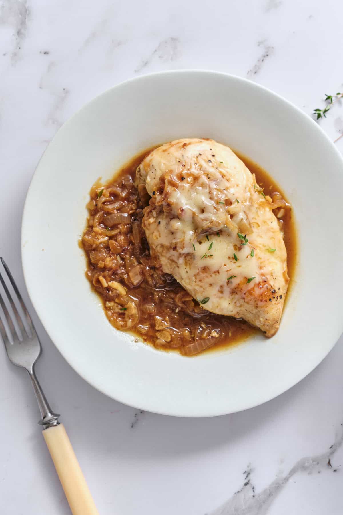 Frango de cebola francesa – Faith Faitness Faith