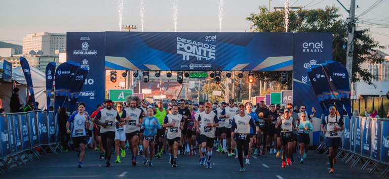 Ponte Rio-Niterói recebe o Desafio da Ponte 2025 com apoio da ANTT — Agência Nacional de Transportes Terrestres