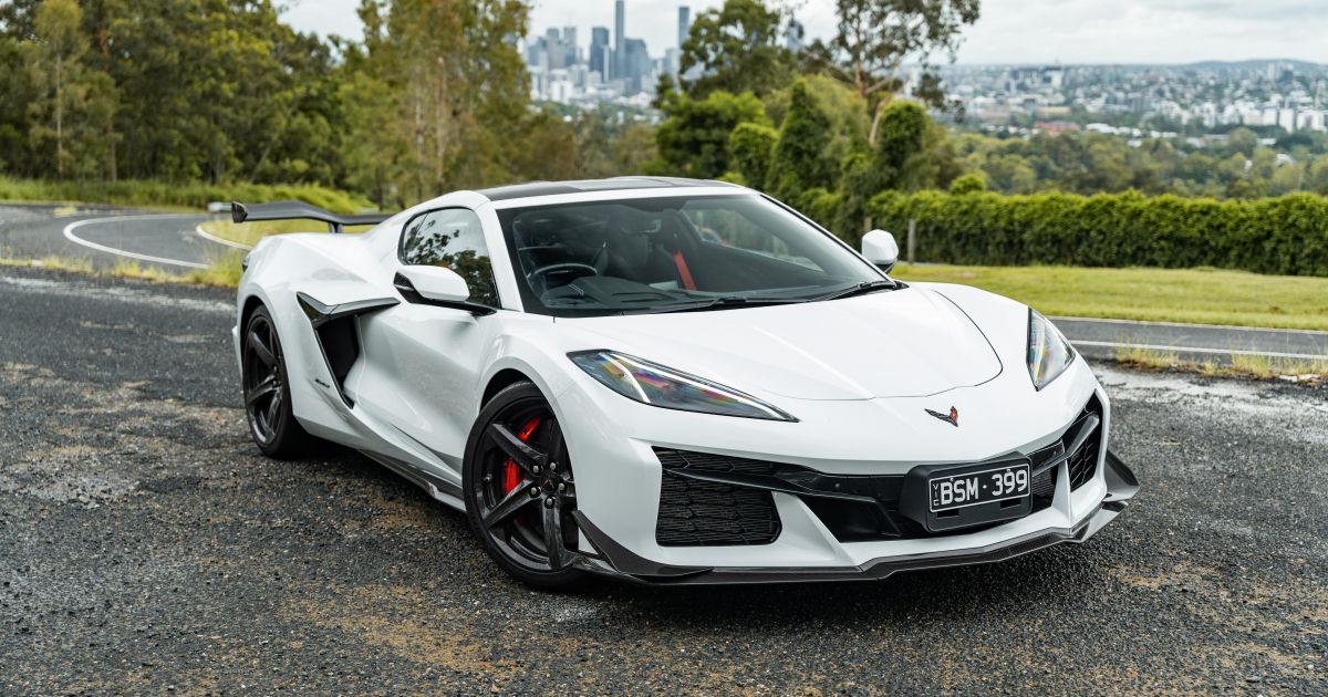 Chevrolet Corvette Z06 recordado na Austrália