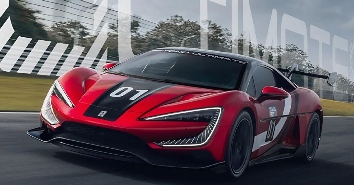 A edição de faixa Yangwang U9 de Byd é uma incrível capa com um incrível 2220kW de poder