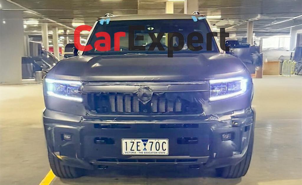 Toyota Landcruiser, de Byd, Denza B8 Off-Roader espionou na Austrália