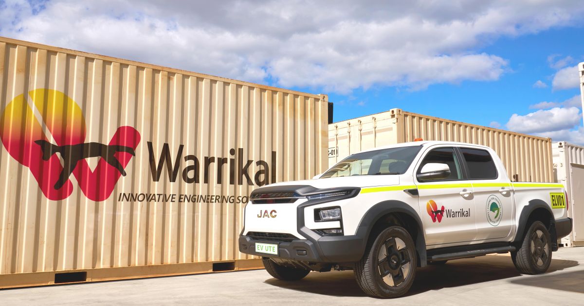 Ute elétrico chinês vai trabalhar em minas australianas