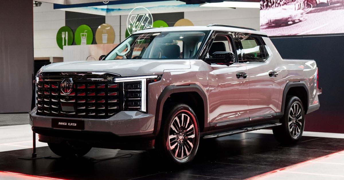 MG U9 pré-encomendas ute de cabine dupla aberta com oferta especial