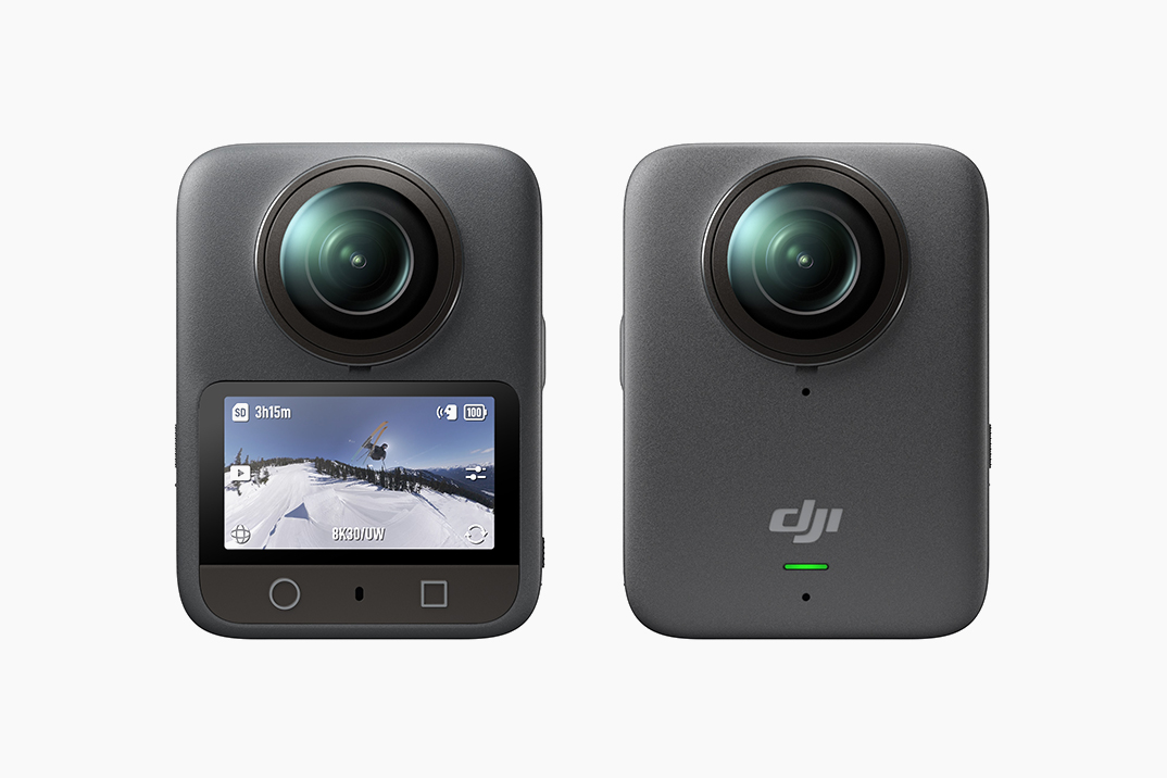 A DJI acabou de construir sua primeira câmera 360 com sensores quadrados e registra 8k a 50fps