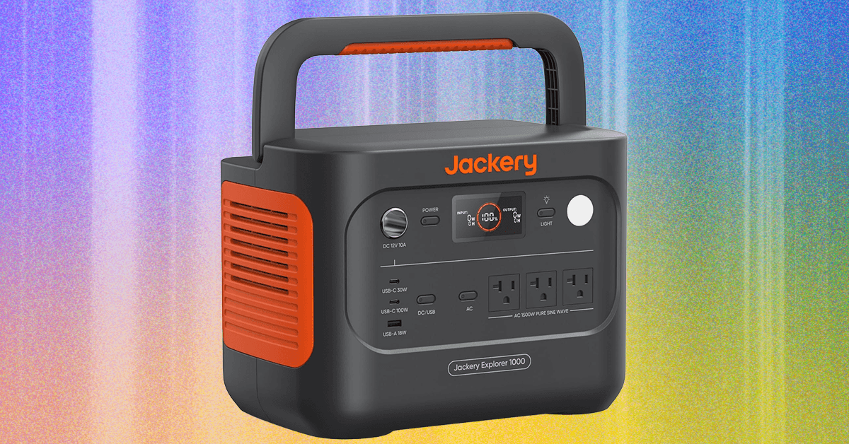 Jackery Explorer 1000 OFEM: US $ 350 fora do banco de bateria agora