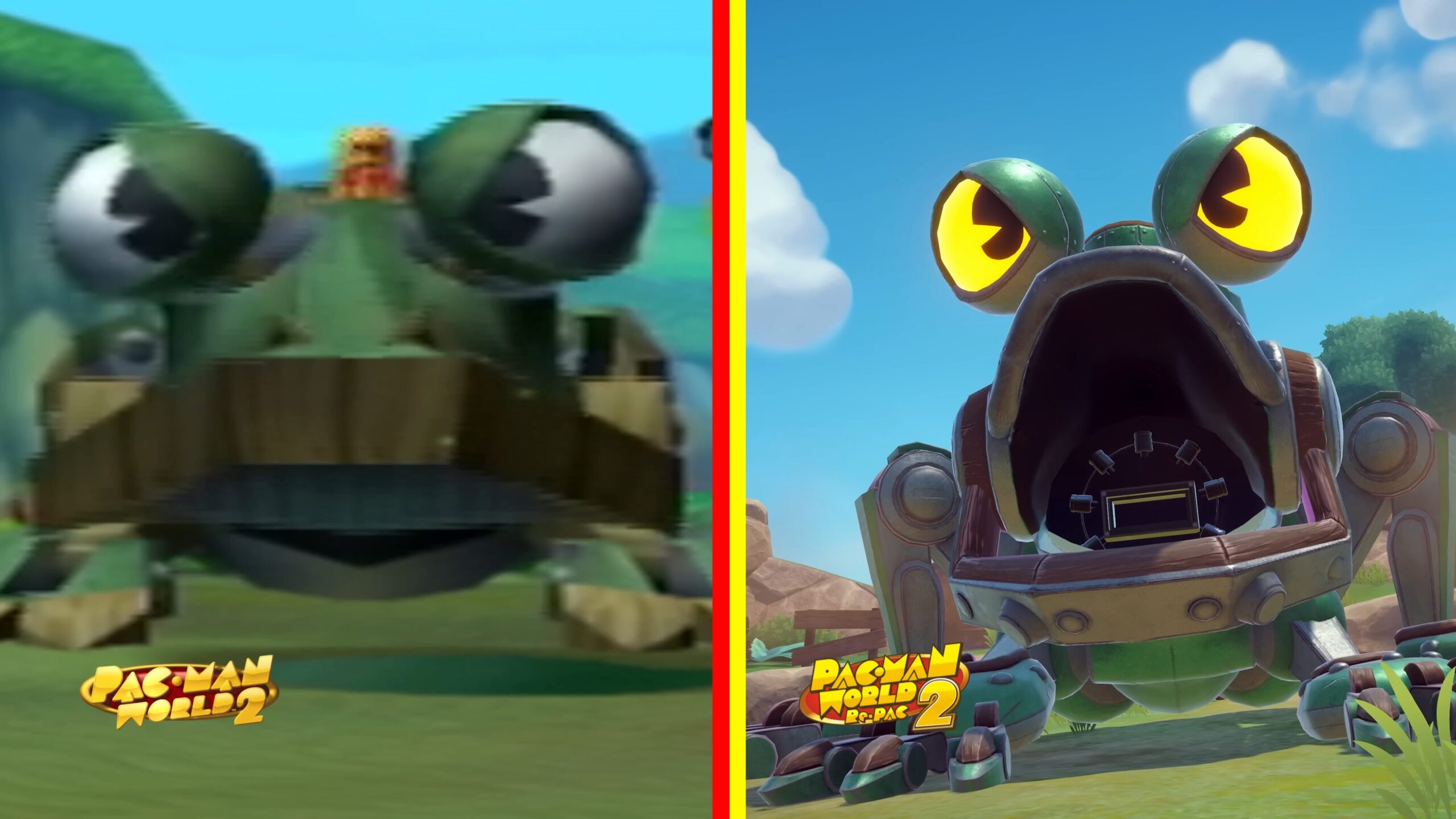 Pac-Man World 2 Re-Pac ‘Comparação de Graphics’ Trailer