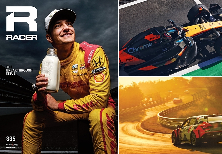 Nova revista Racer coloca Palou, Piastri aos holofotes