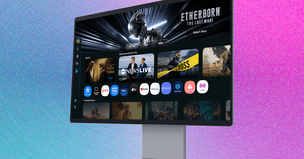 Samsung Smart Monitor M9 M90SF Review: The 4K OLED Hybrid