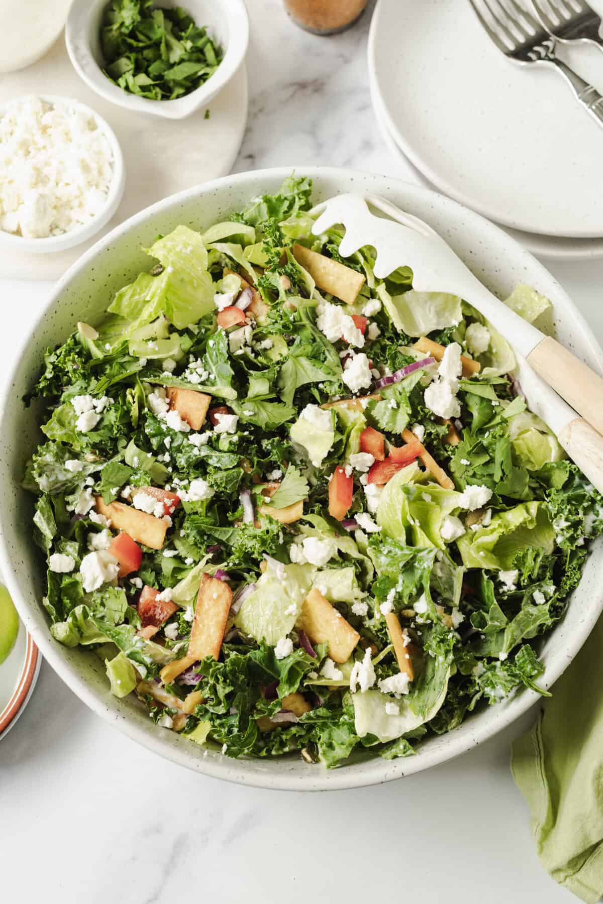 Salada Caesar mexicana – Faith Faith Fitness