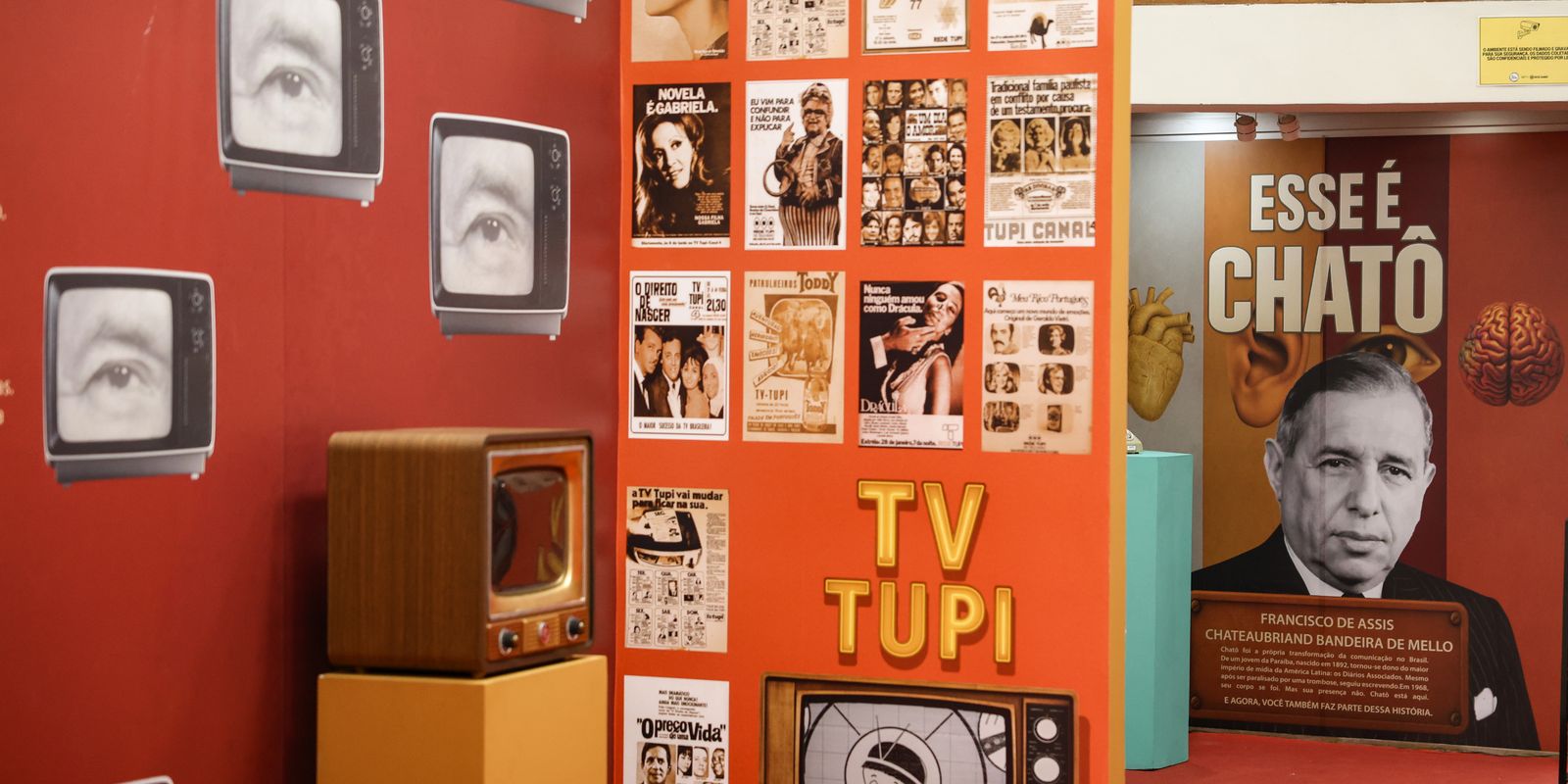 Exposição no Rio mostra legado de Assis Chateubriand