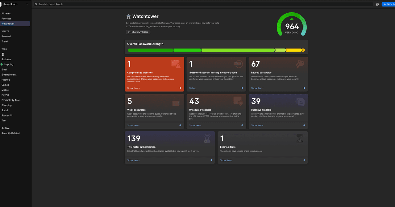 Revisão 1Password (2025): segurança padrão -ouro