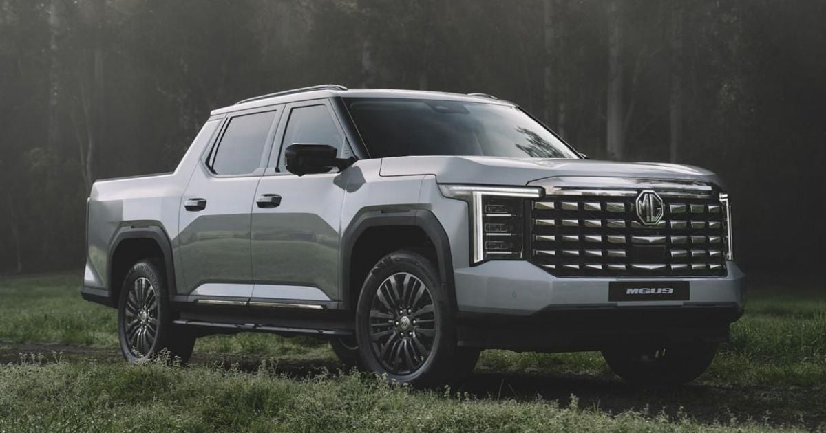 2026 mg u9 ute preços provocados à medida que o lançamento australiano se aproxima