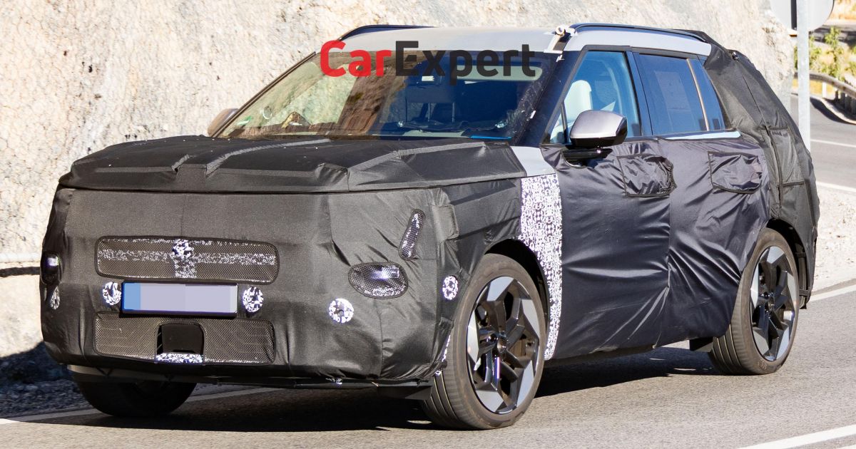 2027 Hyundai Tucson espionou com um novo visual quadrado