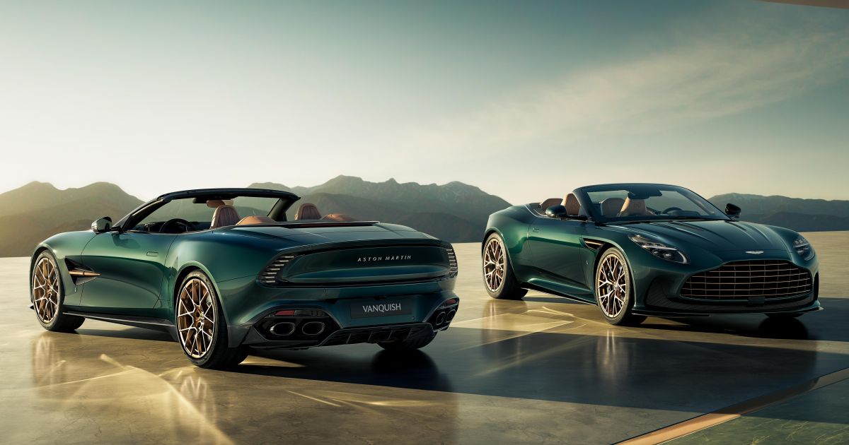 Edições Aston Martin Volante celebram 60 anos de Droptop GTS