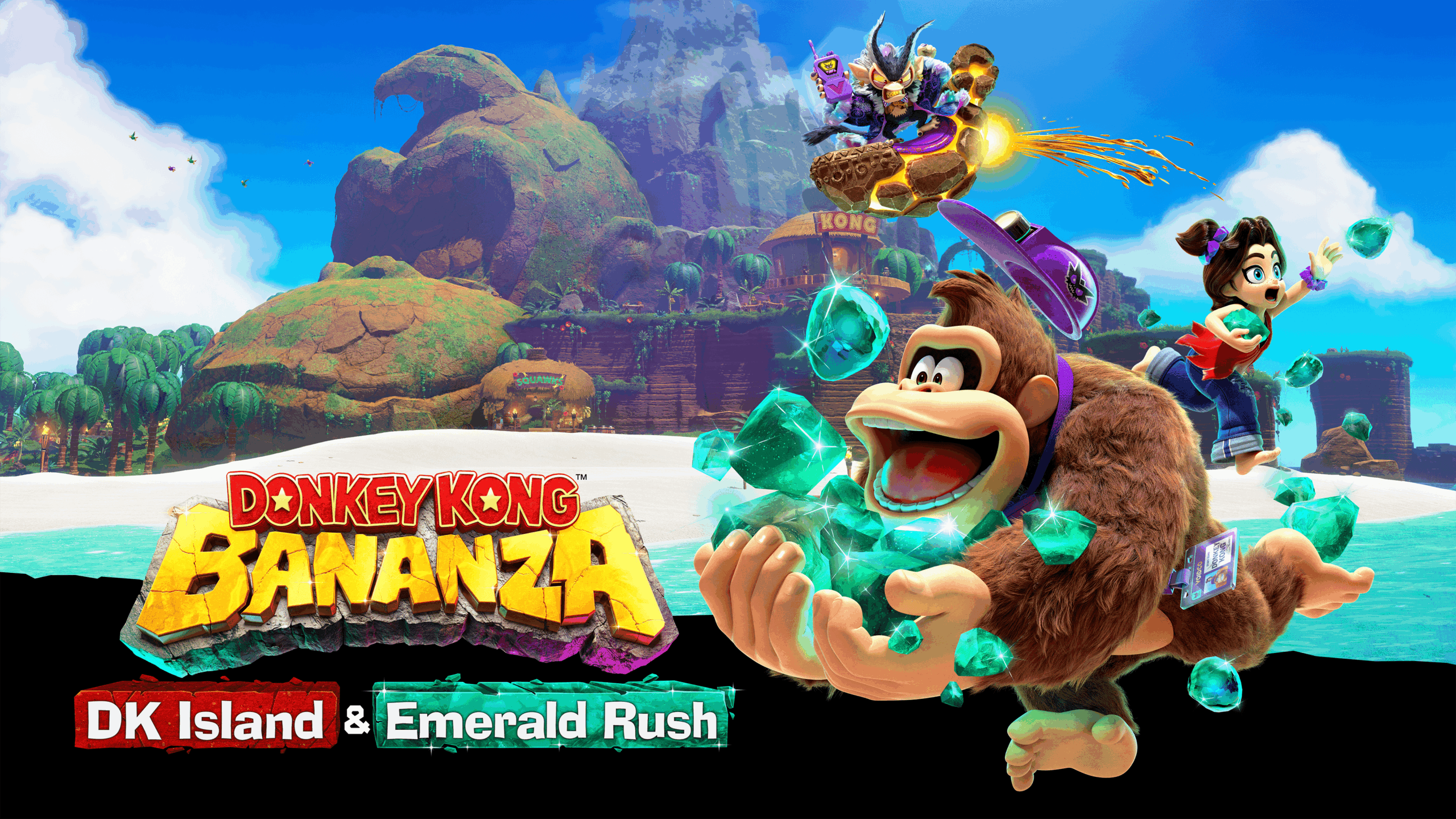 Donkey Kong Bananza DLC ‘DK Island & Emerald Rush’ anunciou, agora disponível