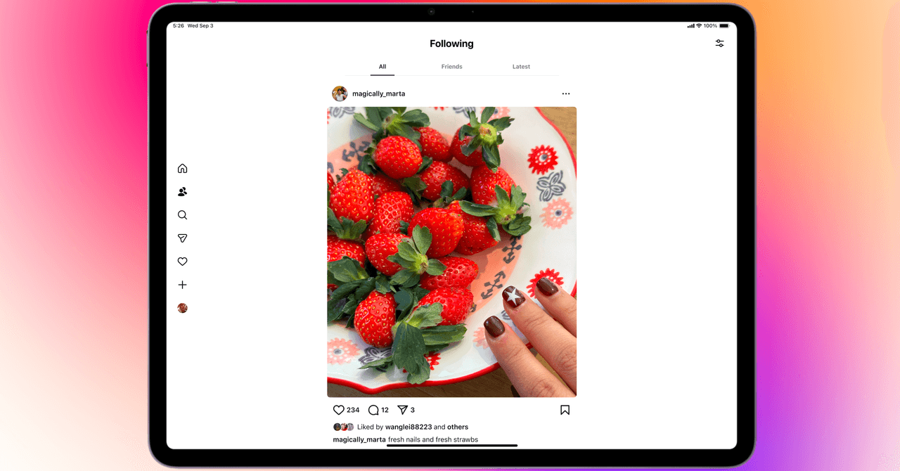 O aplicativo do iPad do Instagram está finalmente aqui