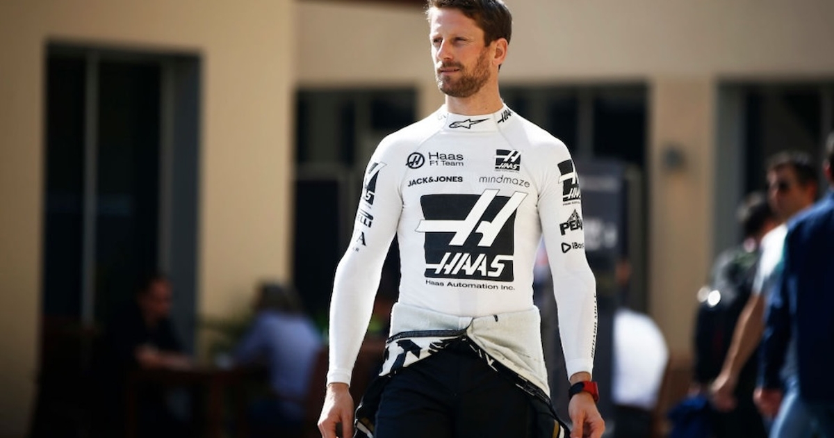 Grosjean para dirigir o carro F1 pela primeira vez desde que o Bahrein Crash