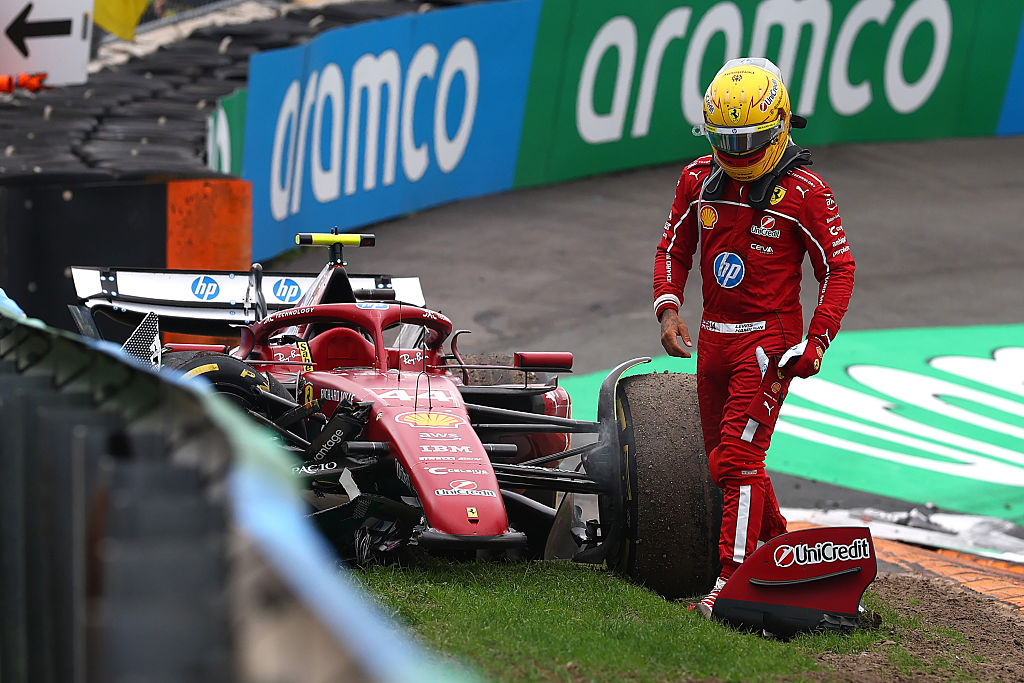 Zandvoort Crash ‘doloroso’ após o progresso – Hamilton