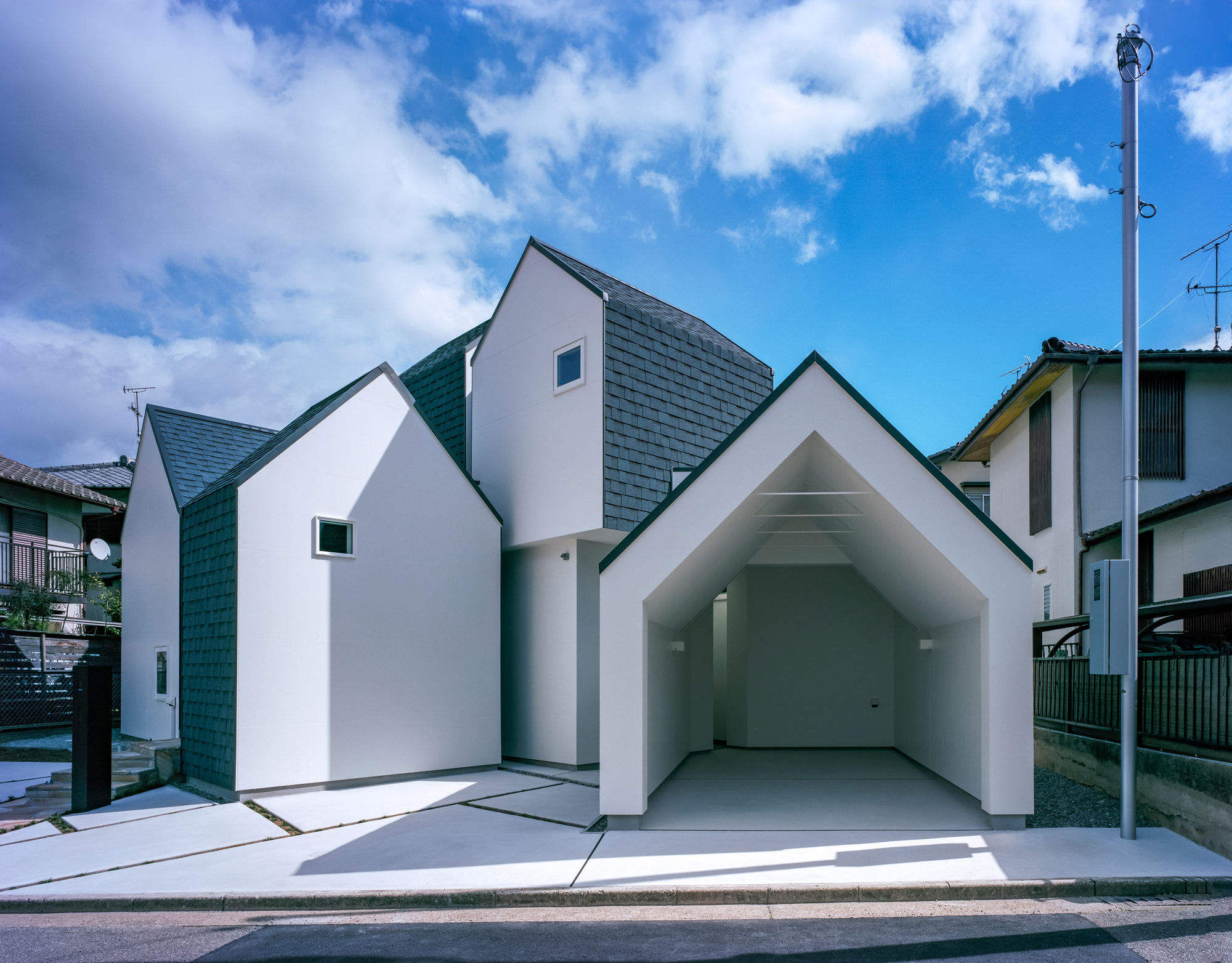 Casa em arquitetos de Inagawa-cho / fujiwaramuro