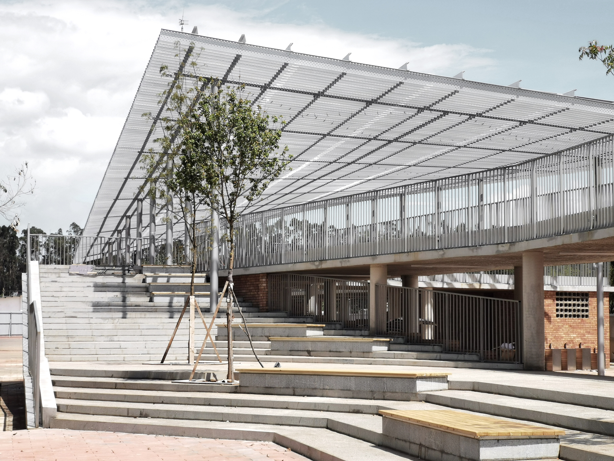 Um mercado de buffer vibrante / estúdio d’Arkwave