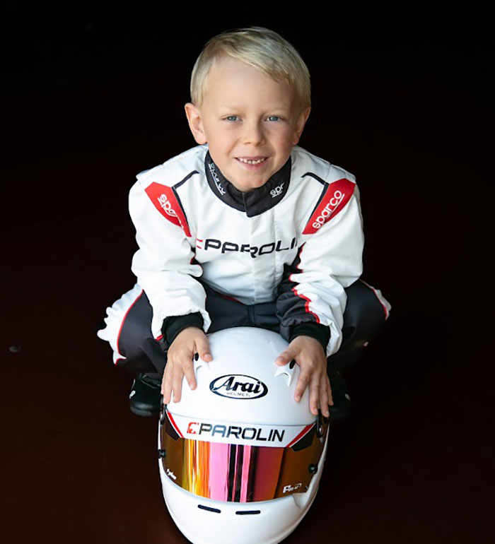 Motorista mais jovem de Parolin – KartsportNews