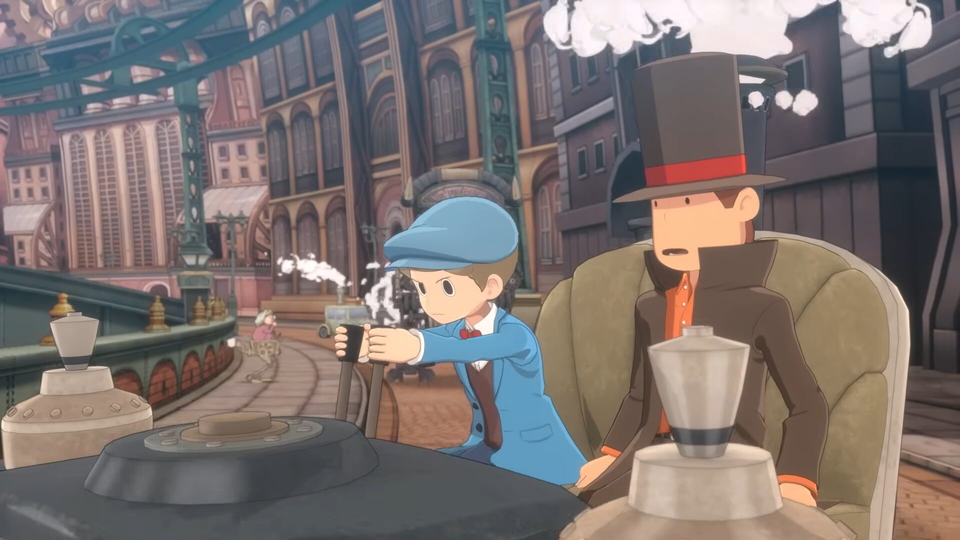 Professor Layton e o Novo Mundo do Steam atrasado para 2026