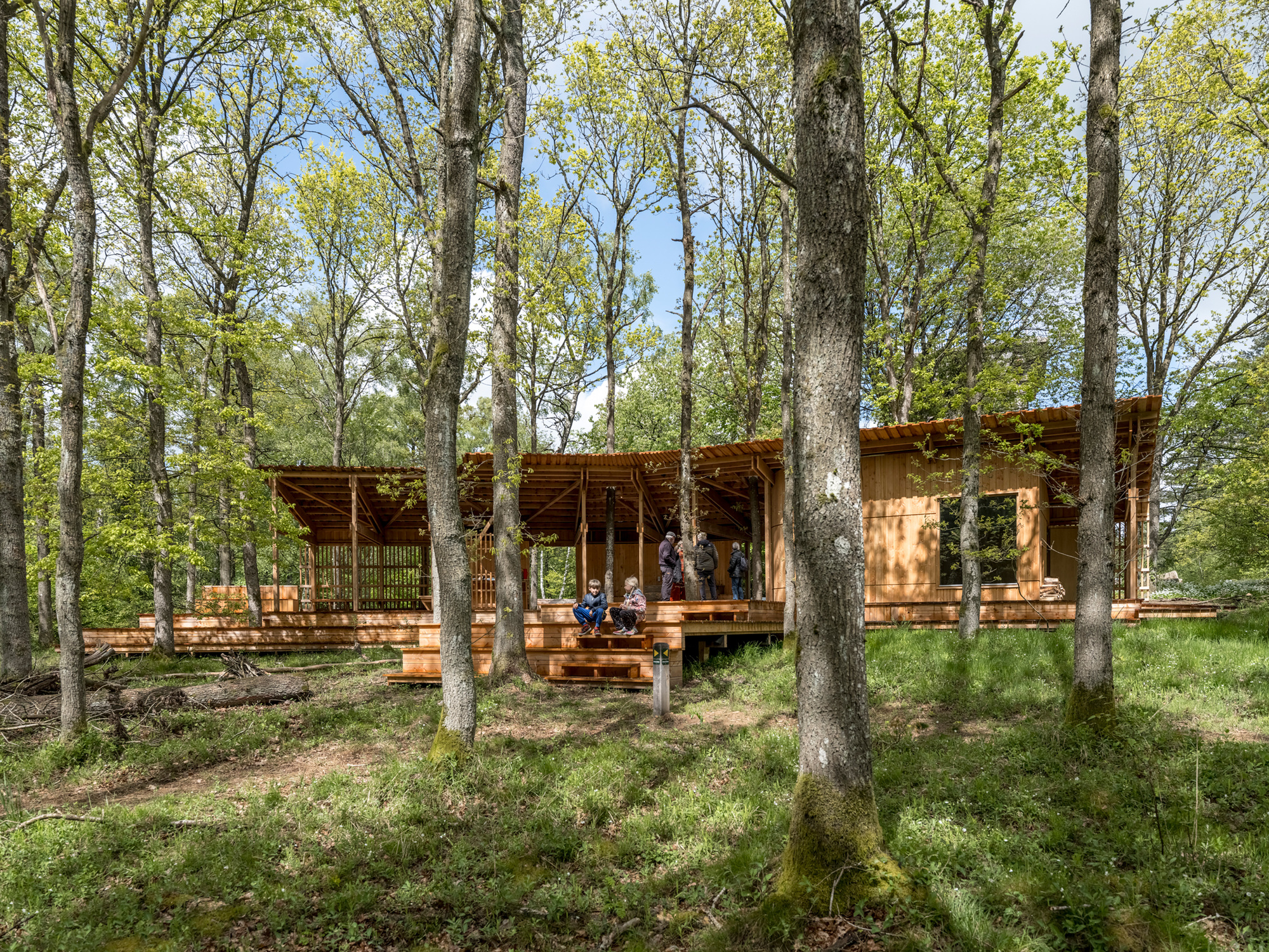 Trail Center Rytterknægten / Matters Architects