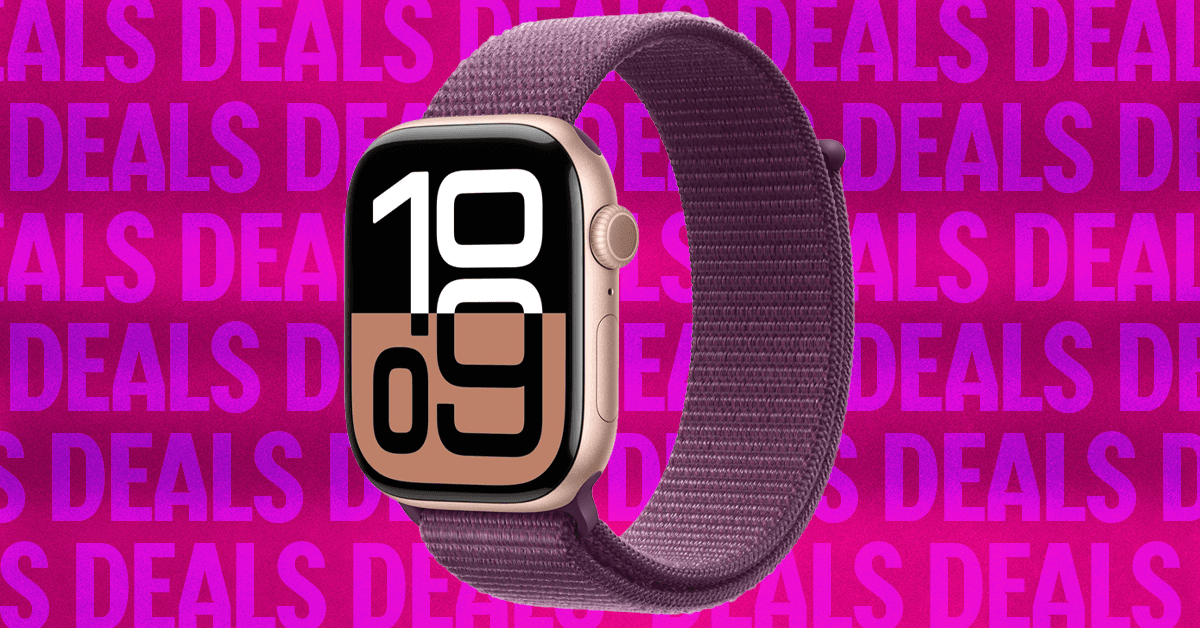 A série Apple Watch 10 custa US $ 170
