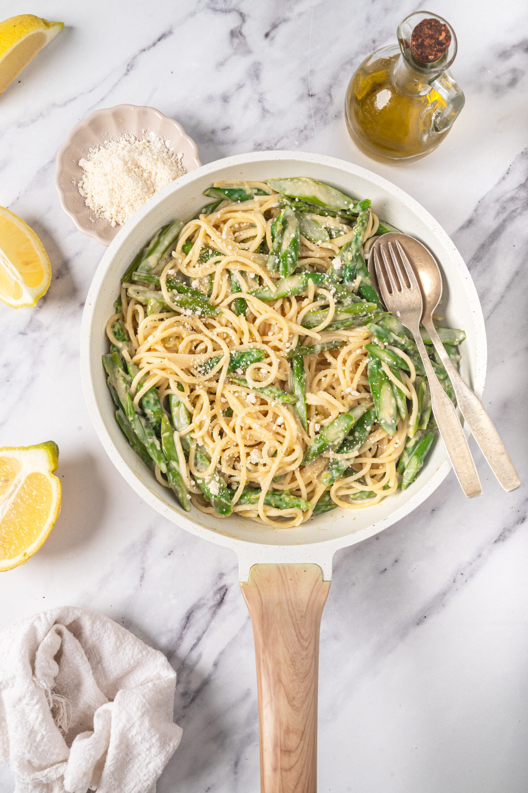 Massas de aspargos – fé de fé alimentar