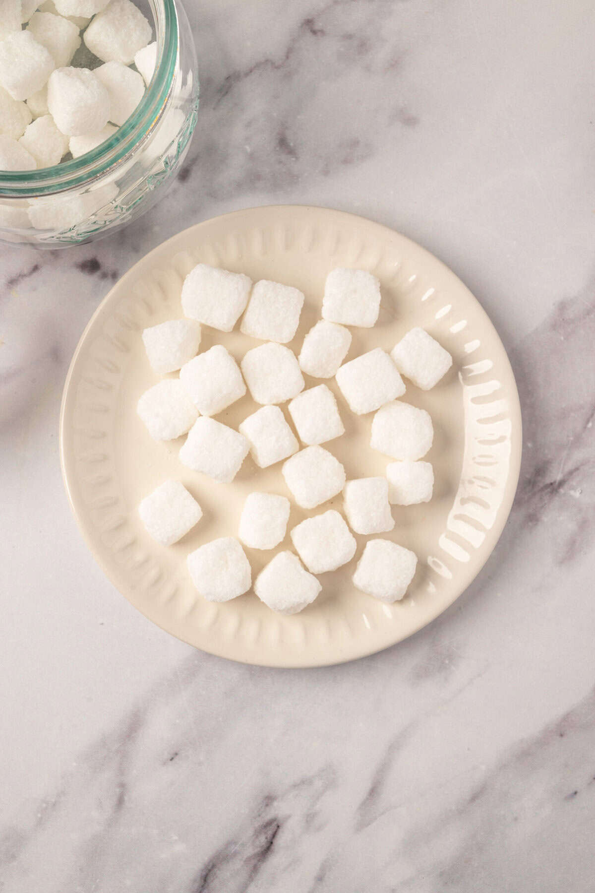 Como fazer cubos de açúcar