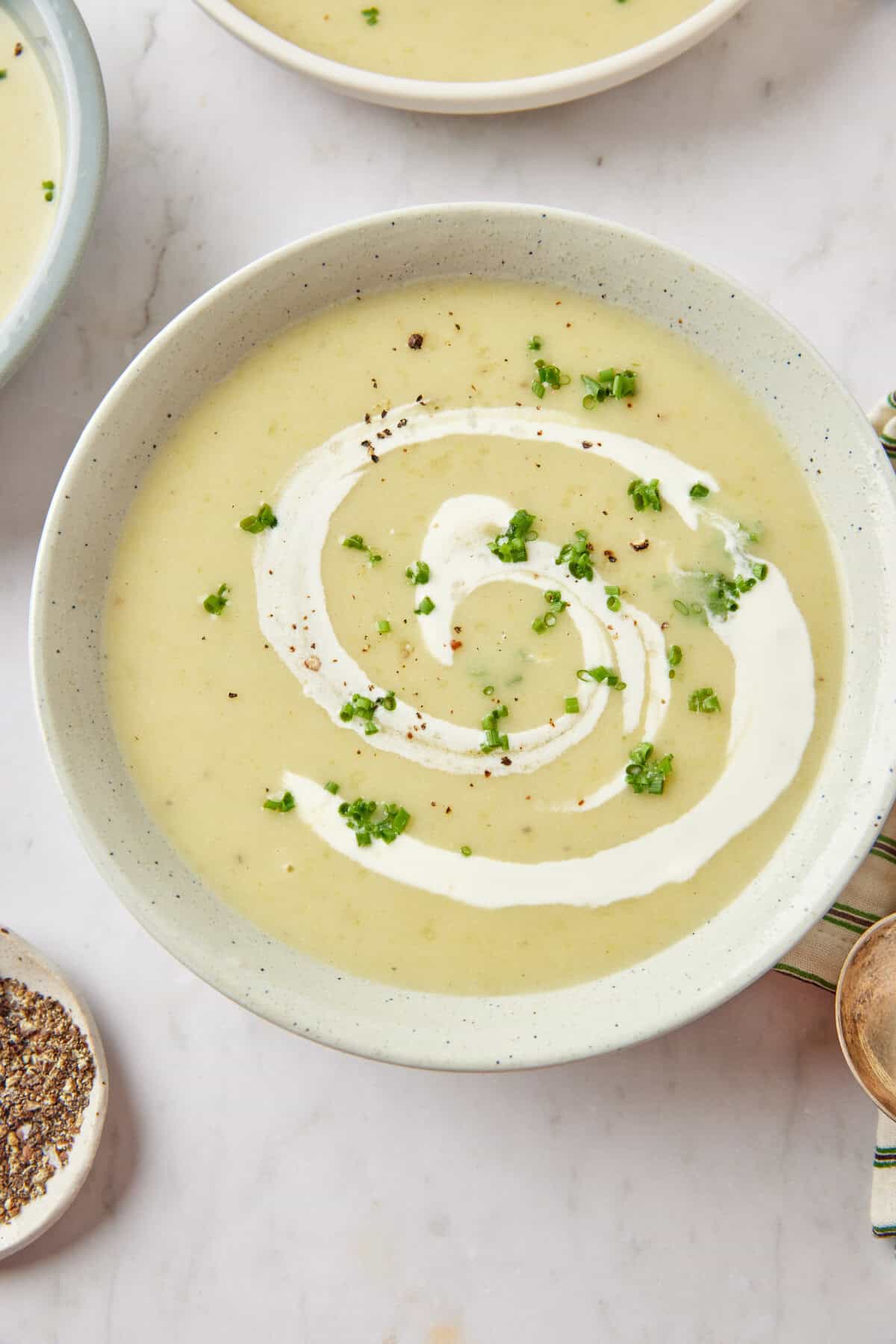 Sopa de alho -poró – Fitness Faith Faith