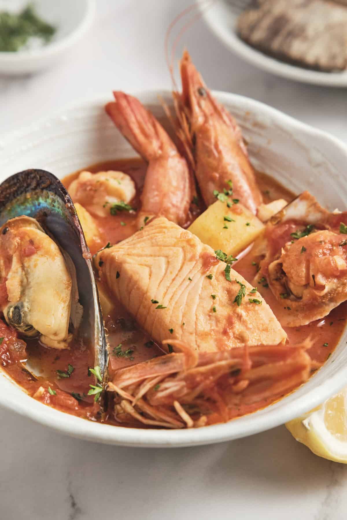 Ensopado de frutos do mar – fé de fé alimentar