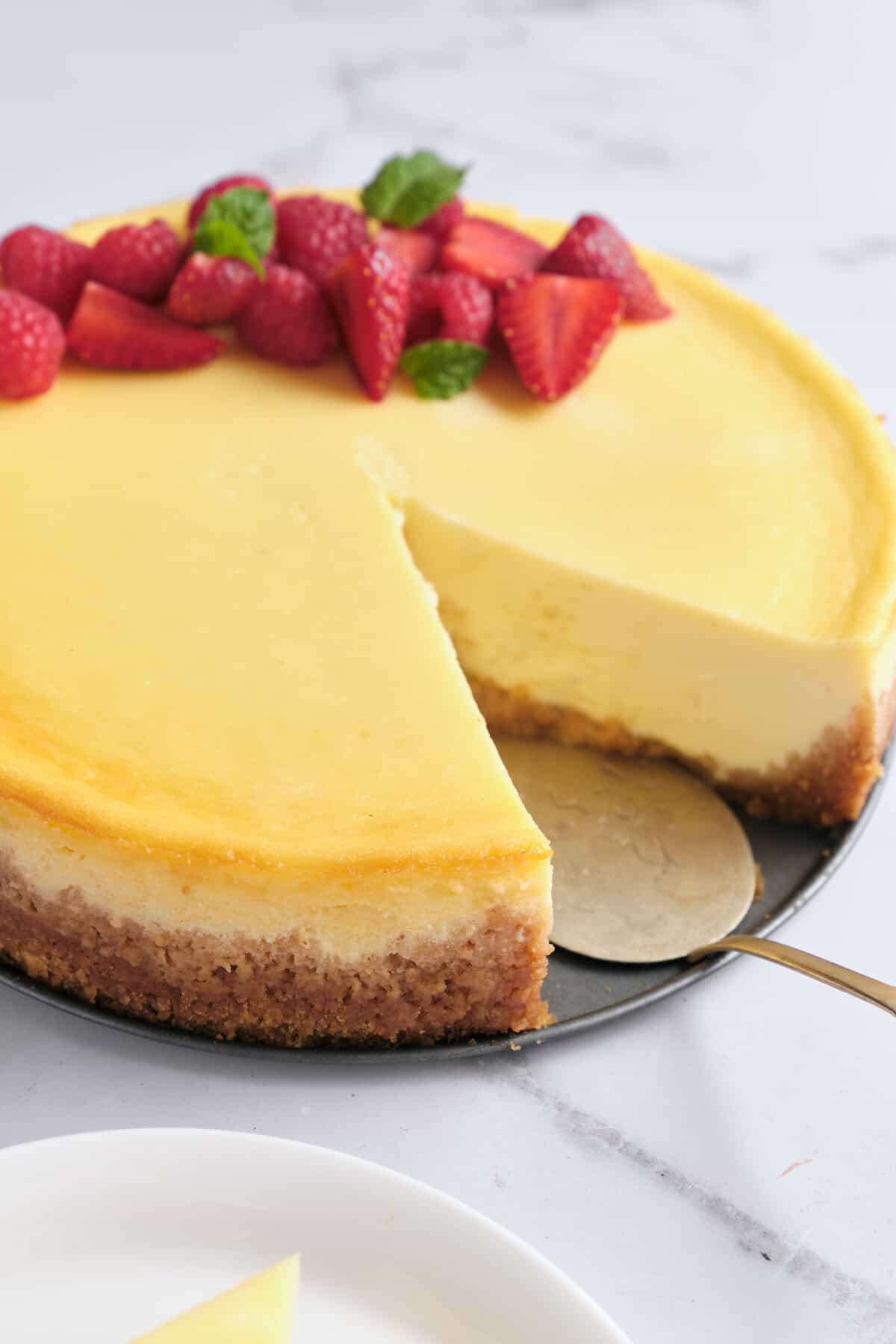 Cheesecake de creme de leite – fé de alimentos fé fitness