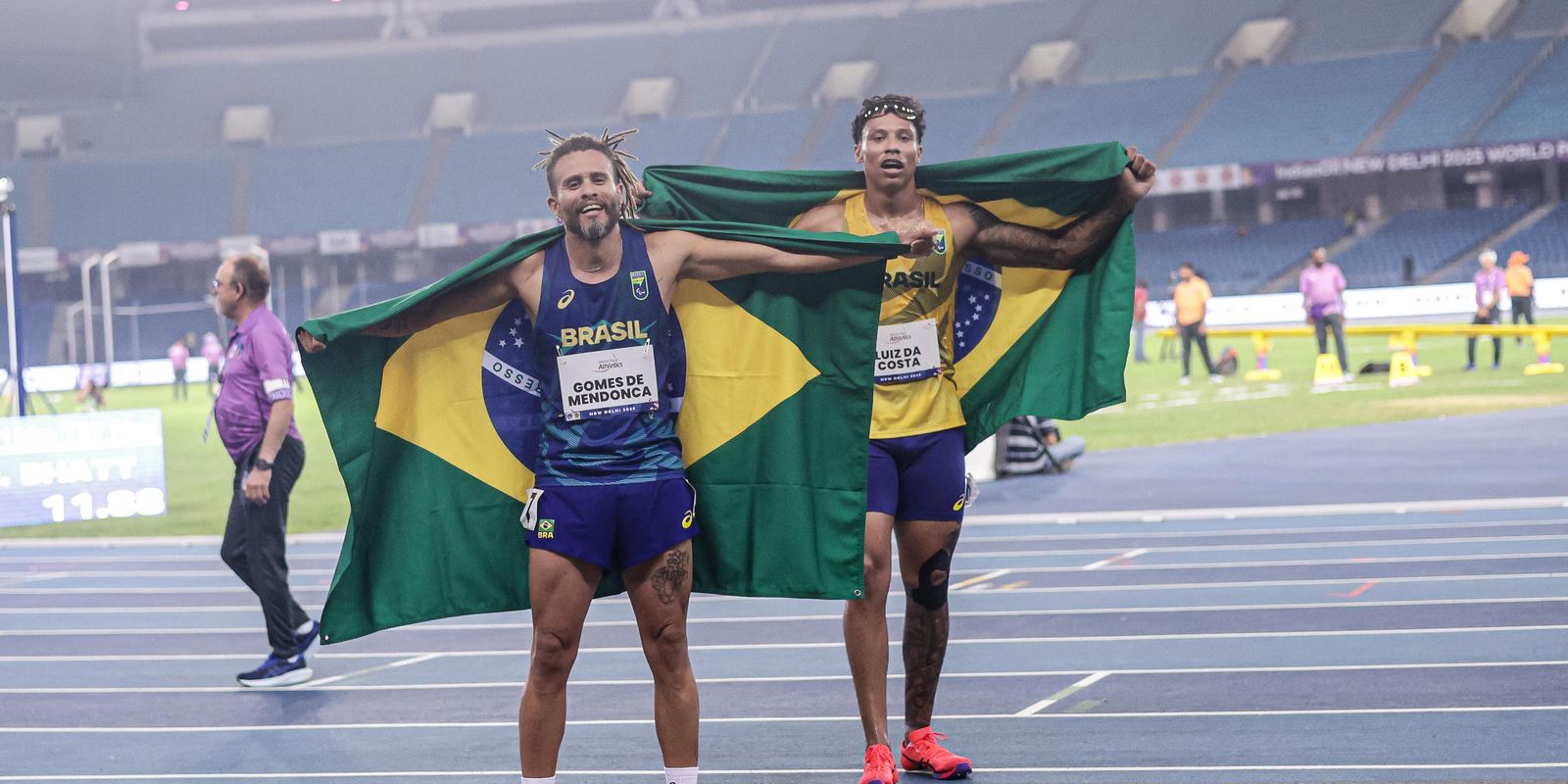 Brasil leva 6 medalhas no 2º dia do Mundial de atletismo paralímpico