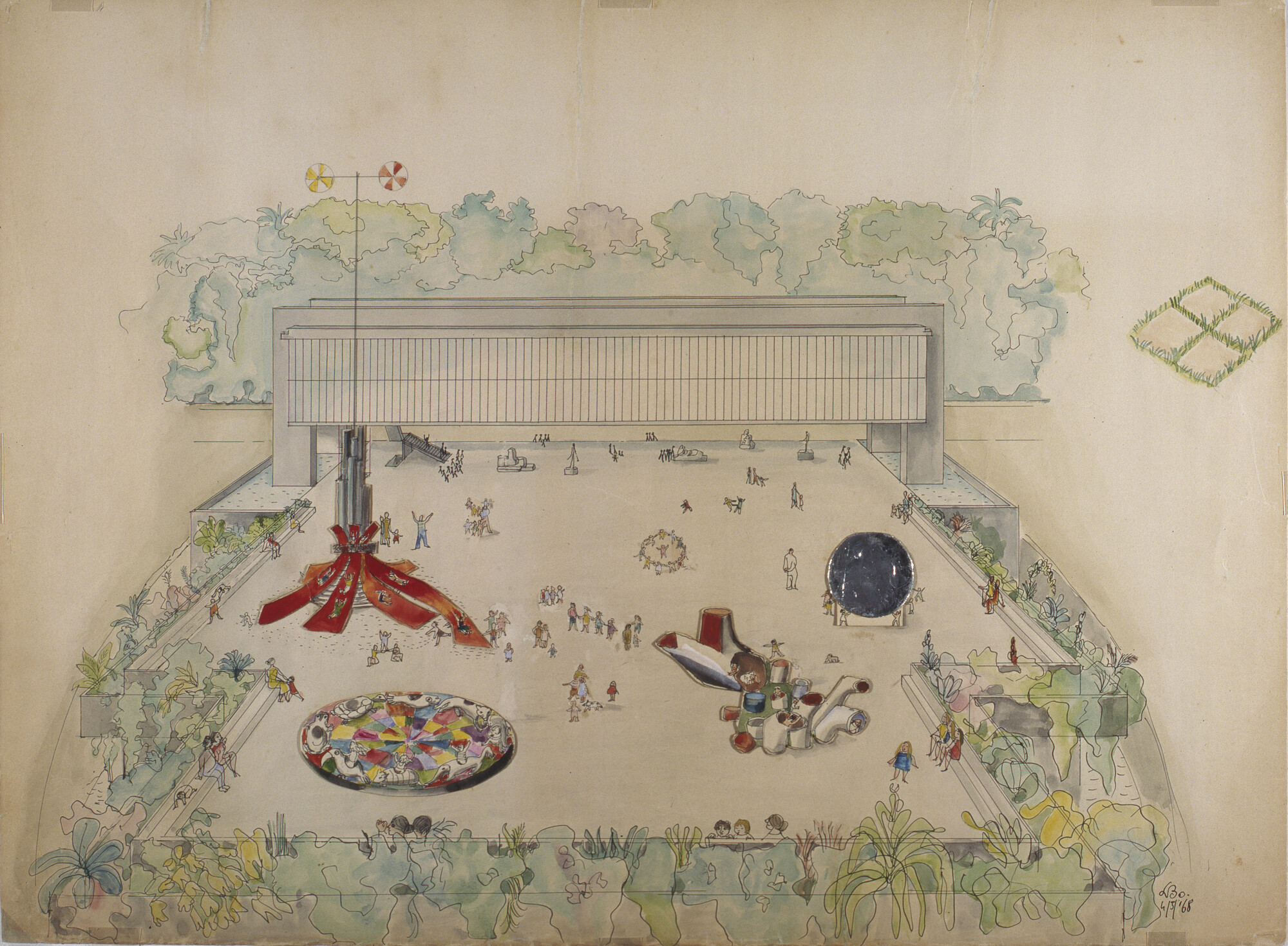 Jogo sério: os designs subversivos de Lina Bo Bardi e Aldo Van Eyck