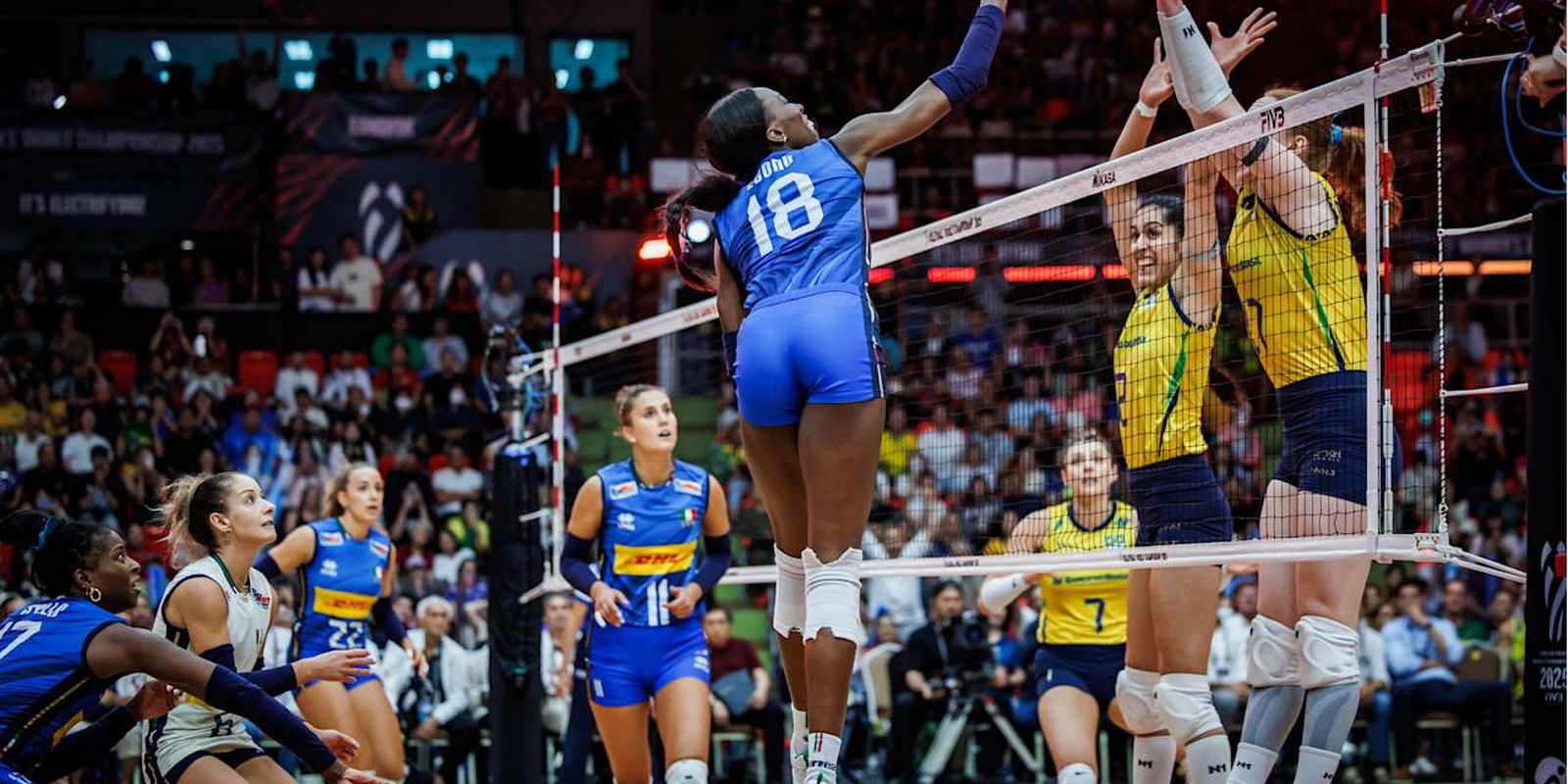 Vôlei: Brasil perde para Itália e fica fora da decisão do Mundial