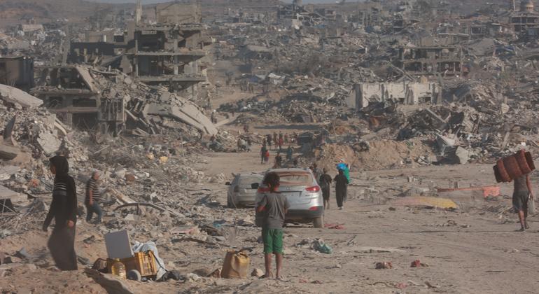 Mundo não pode falhar de novo com conflito em Gaza, diz chefe de ajuda da ONU