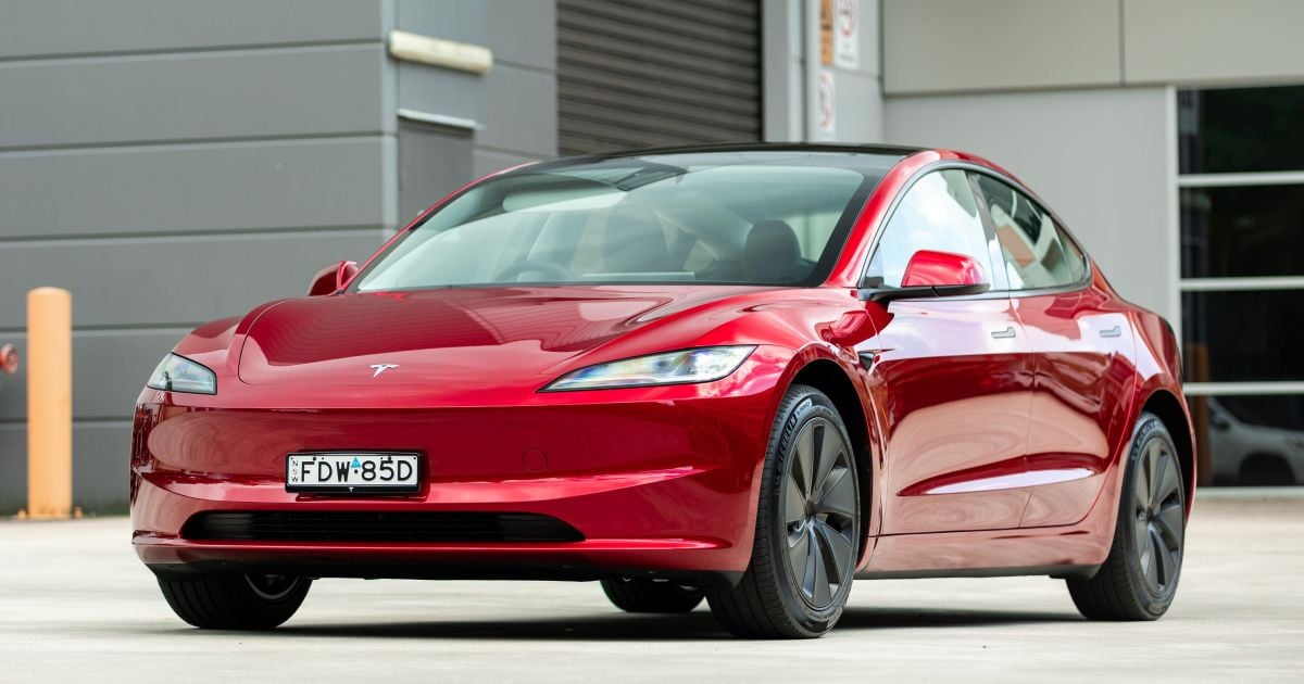 2026 Tesla Modelo 3 Agora a Austrália EV de maior alcance