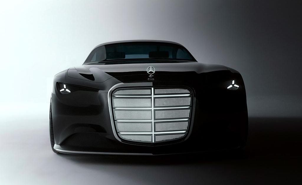 Mercedes-Benz Vision Iconic show car tem tudo a ver com a grade