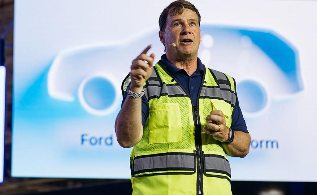 Ford Boss diz que as vendas de EV podem entrar em colapso