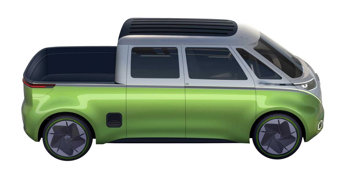 Volkswagen ID. Buzz de design de cabine dupla patenteada