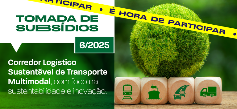 ANTT abre Tomada de Subsídios para criar Corredor Logístico Sustentável e inovar o transporte no Brasil — Agência Nacional de Transportes Terrestres