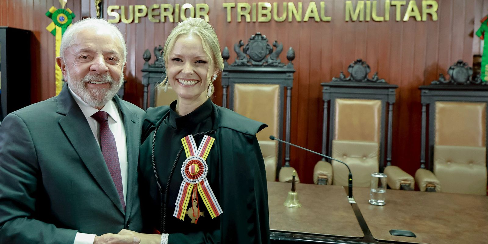 STM empossa segunda ministra em 217 anos de história