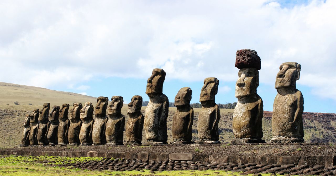As estátuas Moai da Ilha de Páscoa podem ter caminhado até onde estão agora