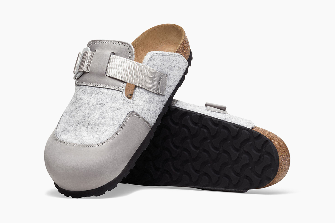 Birkenstock dá aos seus tamancos de tecnologia clássicos uma reforma pronta para o inverno com as sandálias de feltro Boston & London Nova