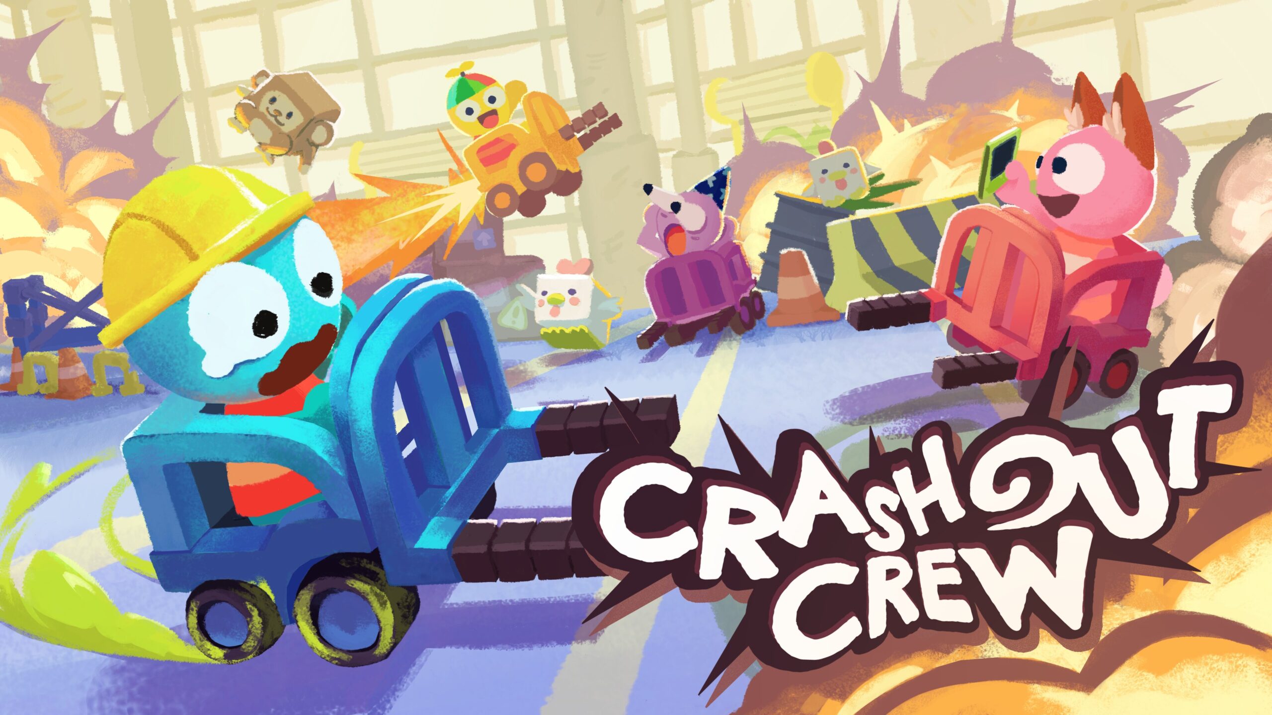 Crewout da cooperativa Game Crashout anunciada para PC