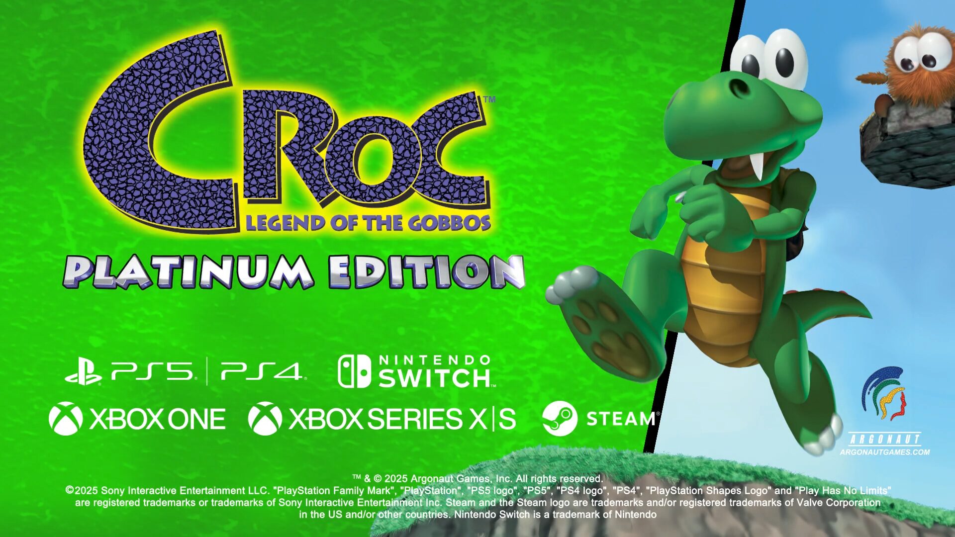 Atualização de Croc: Legend of the Gobbos ‘Platinum Edition’ anunciada